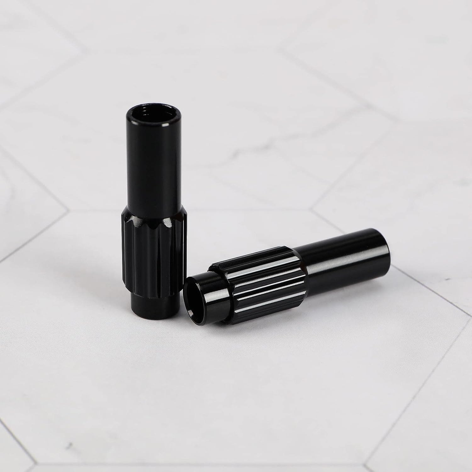 Emsea 2Pcs Bicycle Cable Adjusters Bike Derailleur Shifter Connector Bike Brake Cable Gear Shift Connector Line Regulator Adjuster Housing Cap image number 3