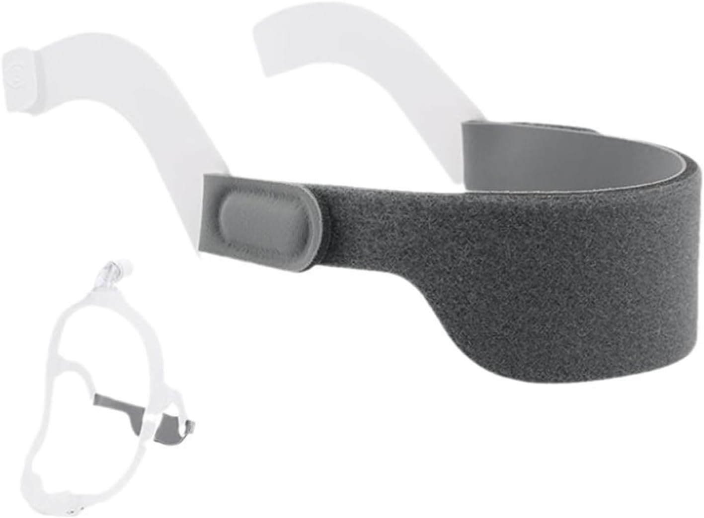 2 Pack Headgear with Arms Compatible with Dreamwear Nasal Mask,Durable Touch and Sufficient Ductility,Soft Material Made,Great Comfort and Softness image number 3