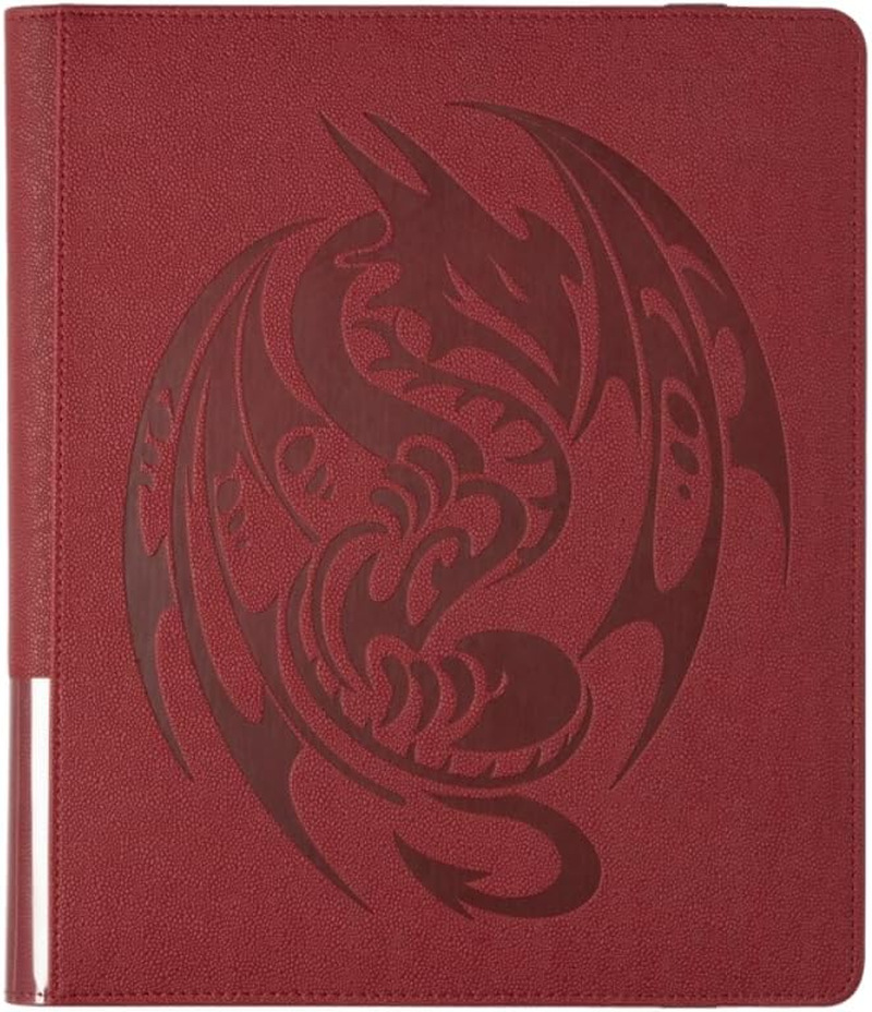 Arcane Tinmen Dragon Shield 360 Card Codex, Blood Red image number 1