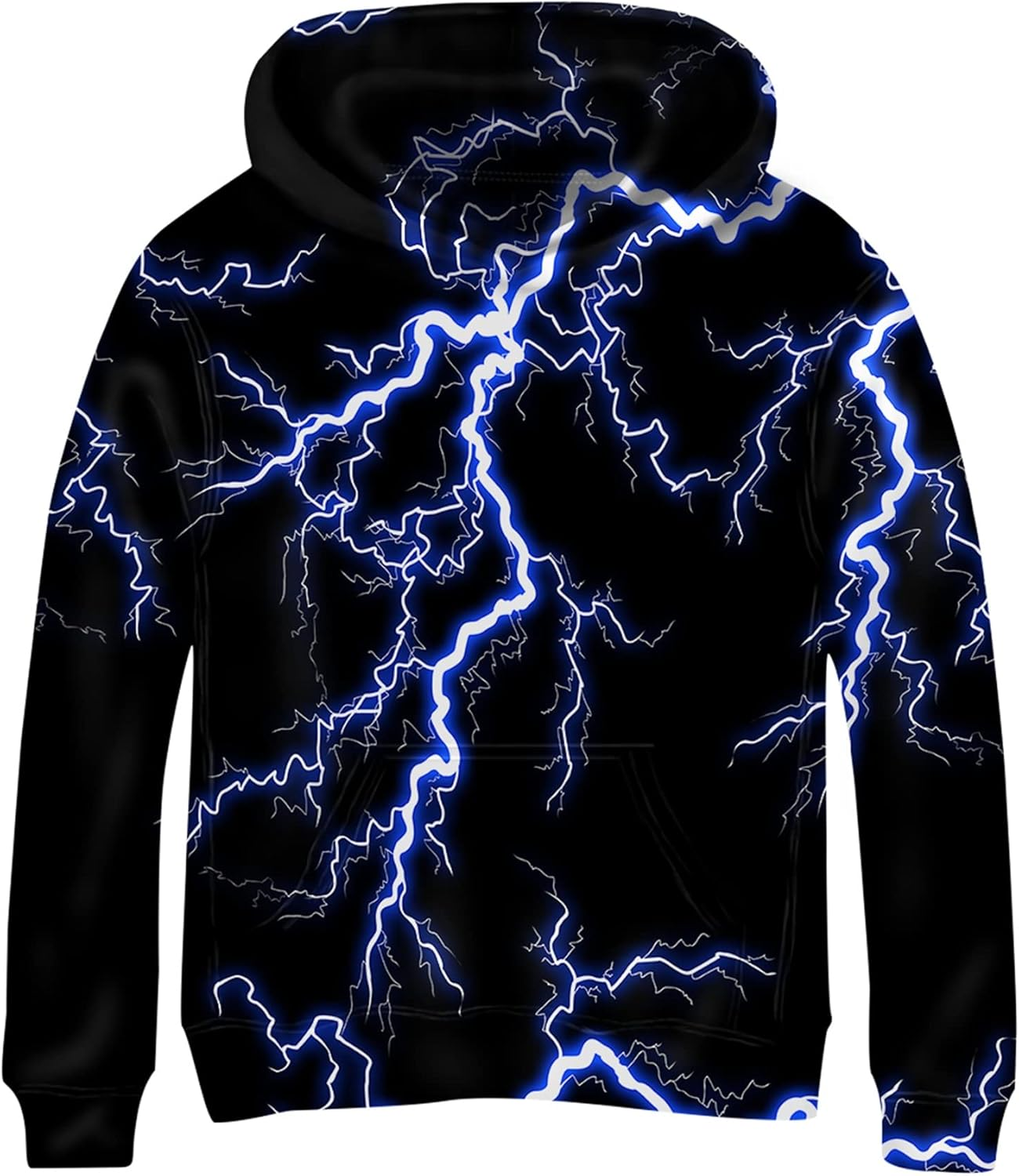 Linnhoy 3D Digital Printed Kids Hoodies for Boys and Girls Sweatshirts 6-15 Years