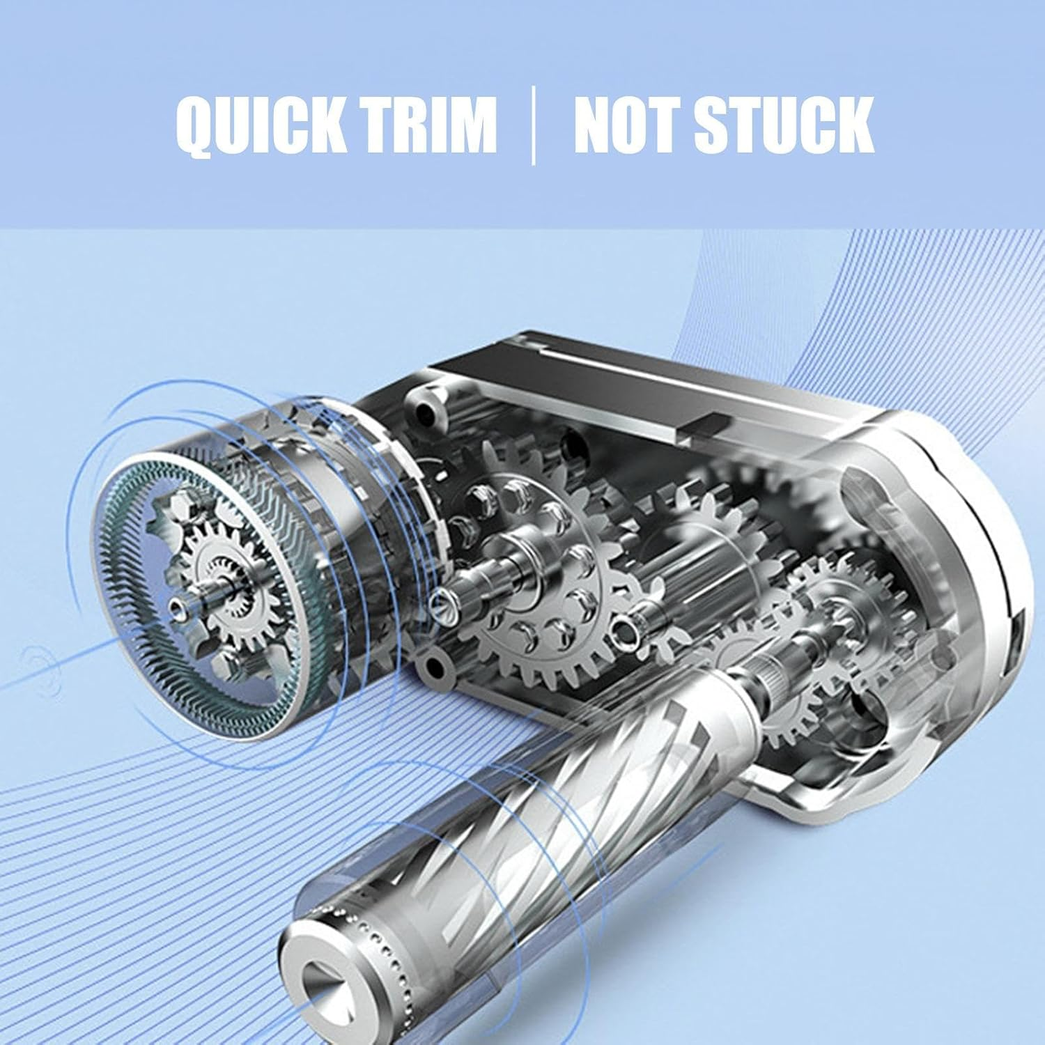 Electric Fingernail Cutter | Toenail Trimming and Polishing Automatic Clippers - Elderly Daily Products for Airplane, Home, Car, Hotel, School, Subway Buniq image number 3