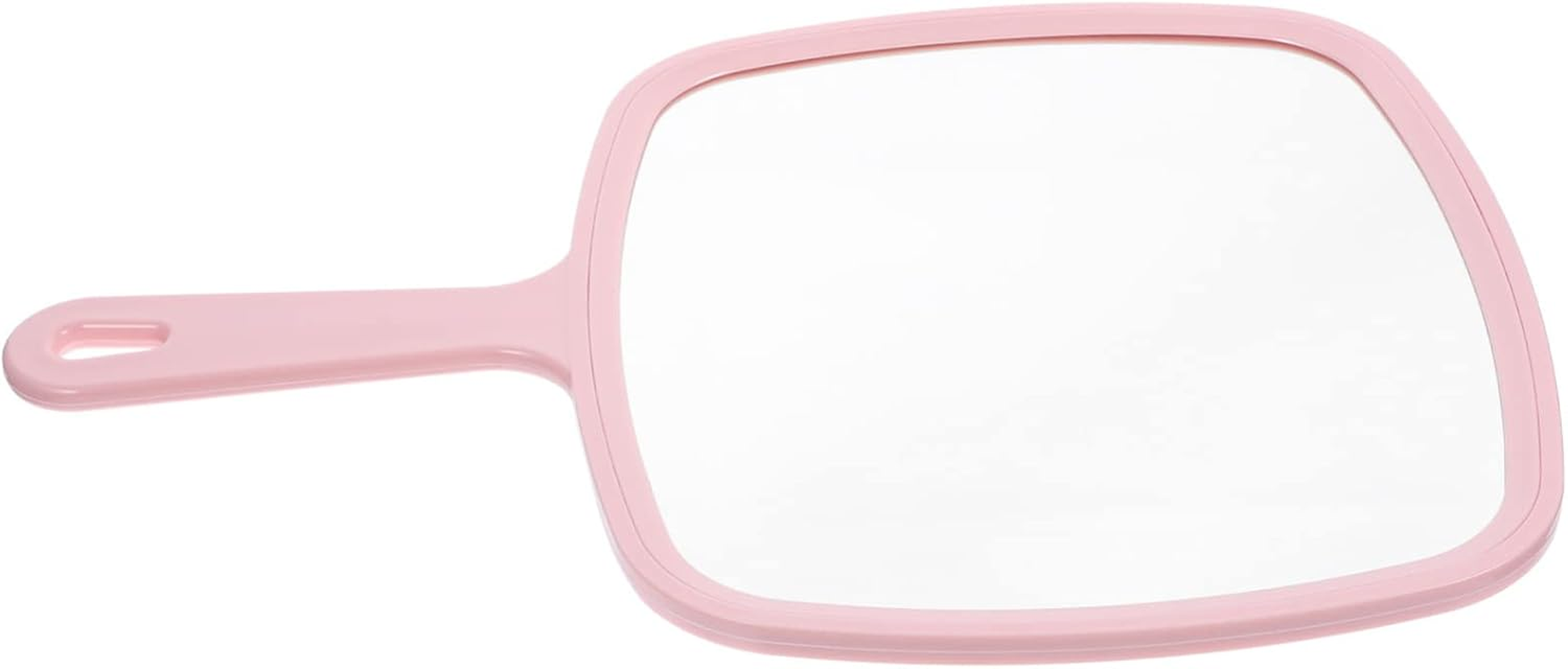 Baluue Handheld Portable Makeup Mirror Compact Ergonomic Design for -Ups Lightweight and Stylish Hand Mirror for Women for Travel and Outdoor Use