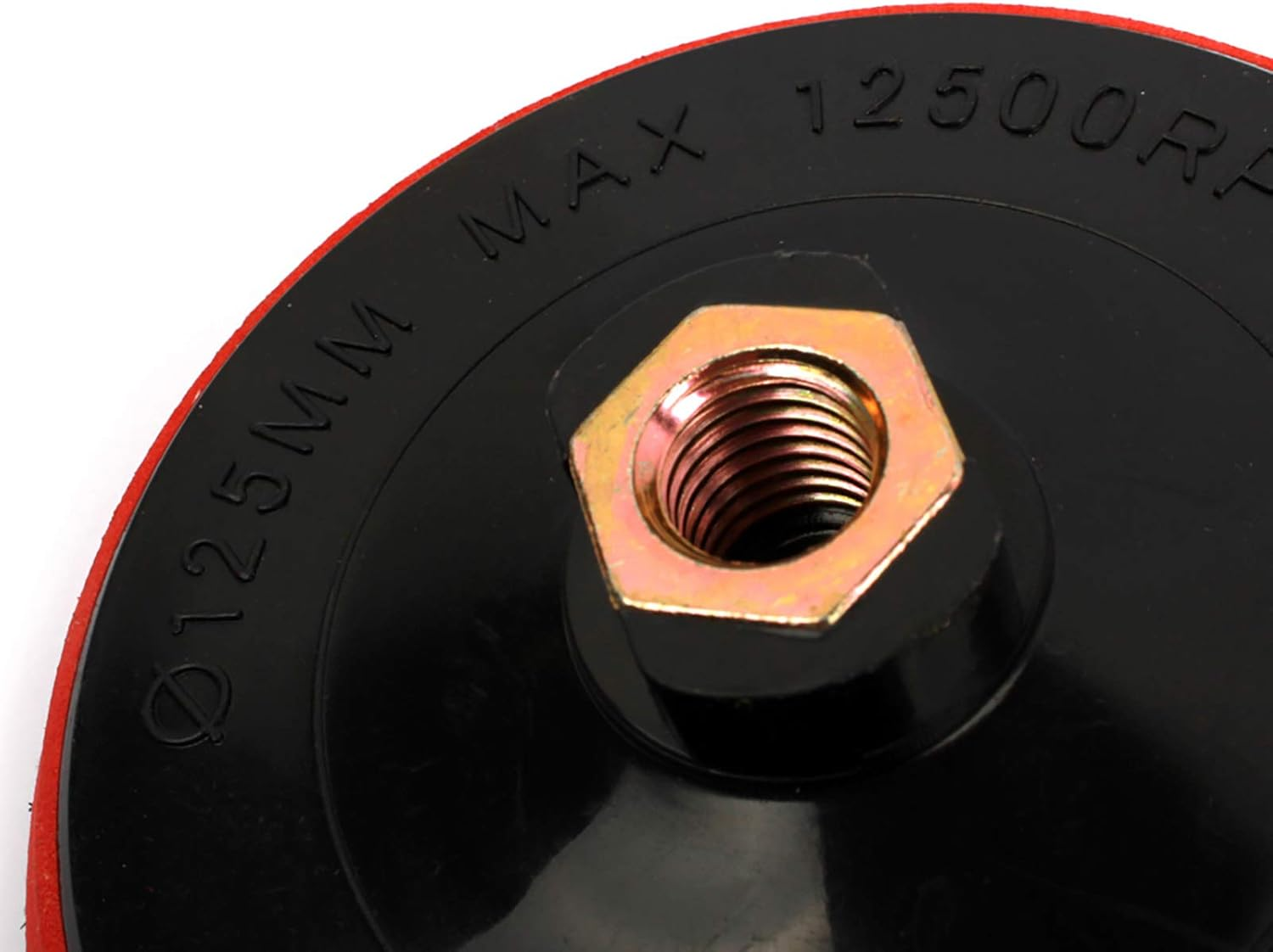 125Mm M14 Hook and Loop Interface Backing Pad Polishing Sanding Angle Grinder for 5 Inch Diamond Polishing Pads Sand Paper image number 4