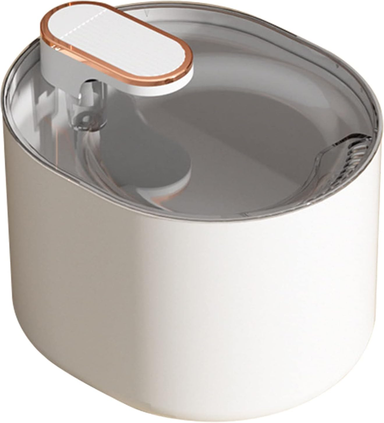 Pet Water Fountain, Automatic Large Capacity Quiet Enhanced Electric Core Pet Smart Water Dispenser, Automatic Cat Water Dispenser Pet Fountain for Pet Cat Dog(White)