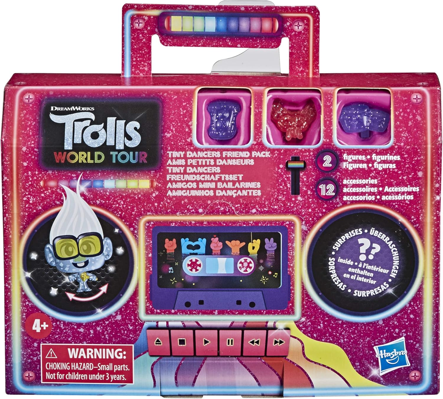 Trolls E84215L0 TRS Mali Dancer Girlfriend Set E8421 image number 2