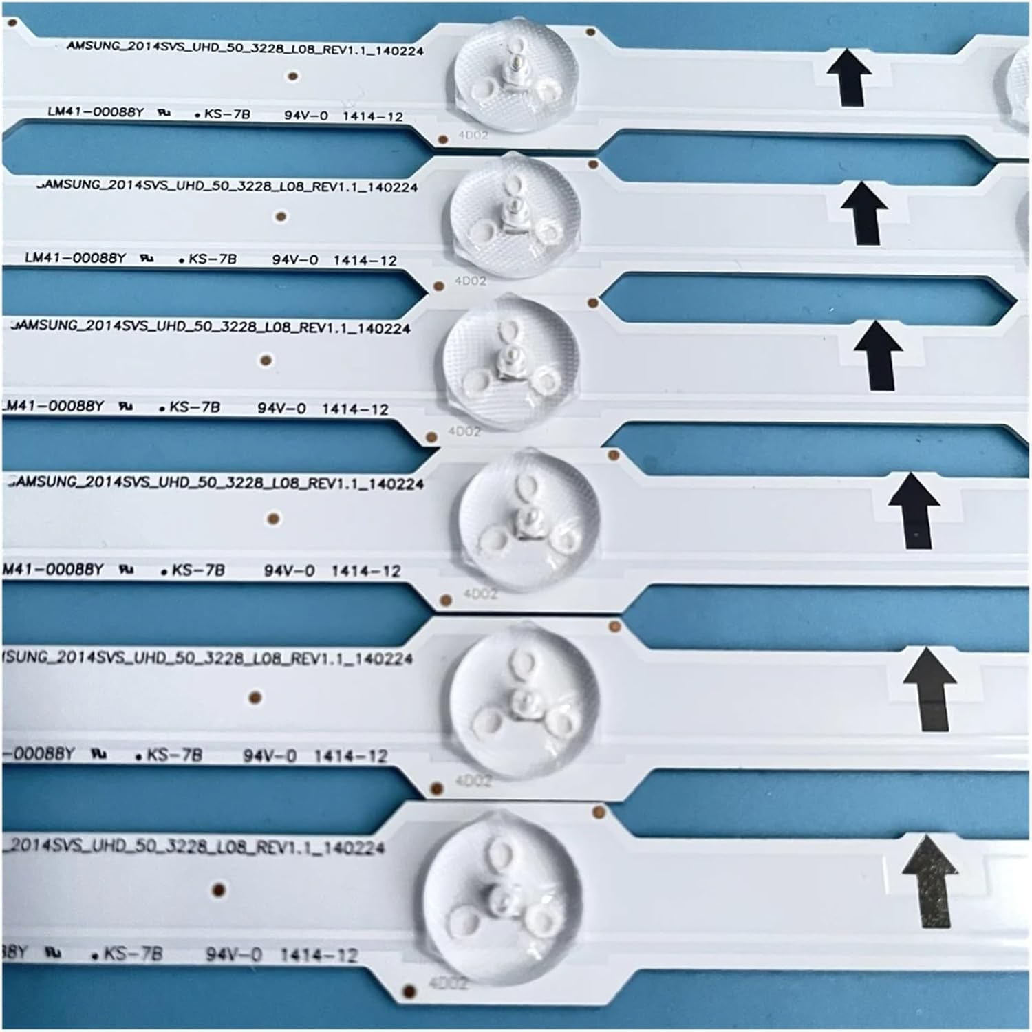 LED Lamp 8+6Leds for 50'' TV DUGE-500DCB-R3 DUGE-500DCA-R3 BN41-02223A LM41-00106F LM41-00106E UE50HU7000 UE50HU6900S image number 5