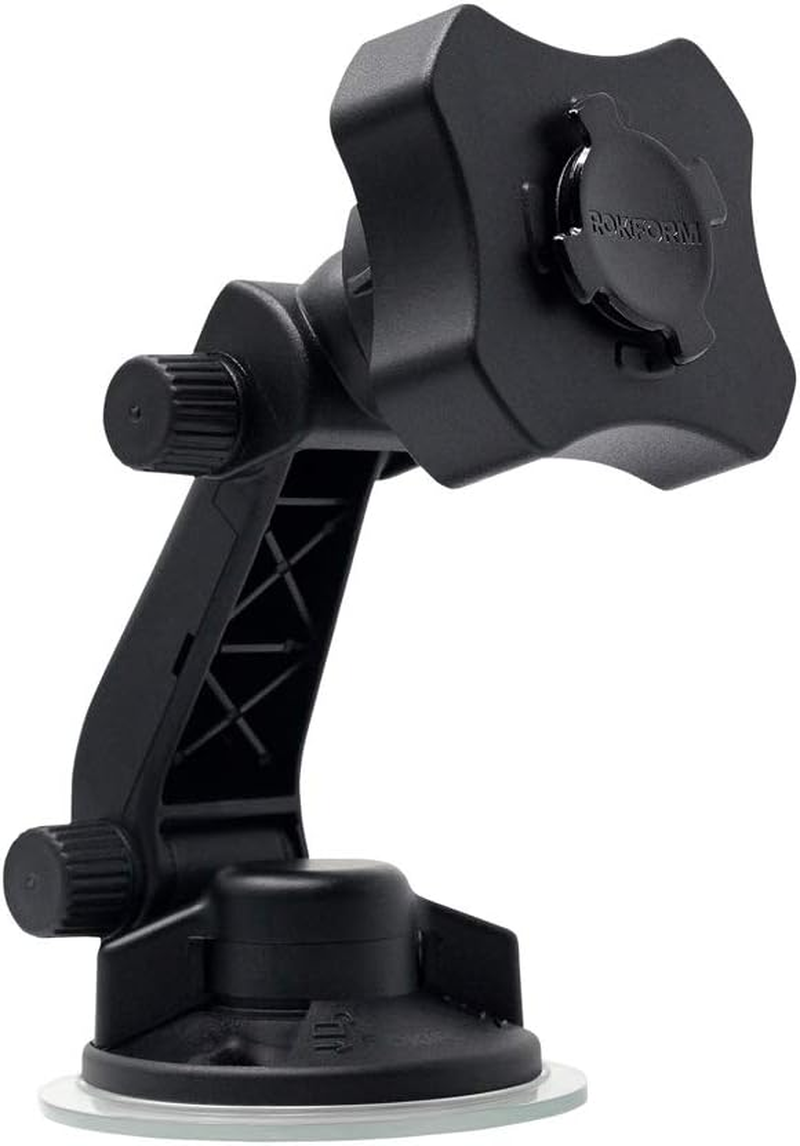 ROKFORM Adjustable Windshield Suction Cup Phone Mount/Holder Works with All Rokform Roklock Twist Lock Cases, Black image number 3