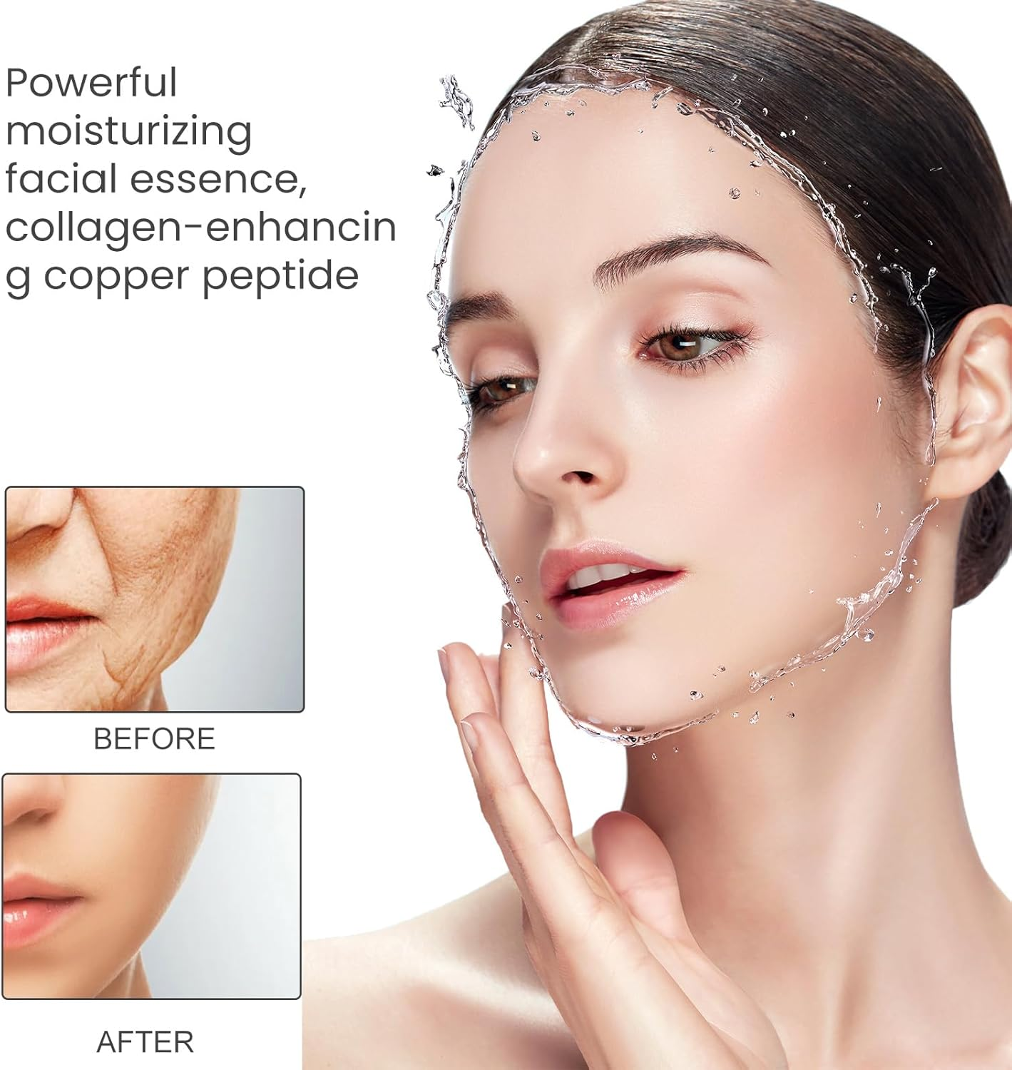 MEFESE Squalane Copper Peptide Volumizing Serum 50Ml image number 3