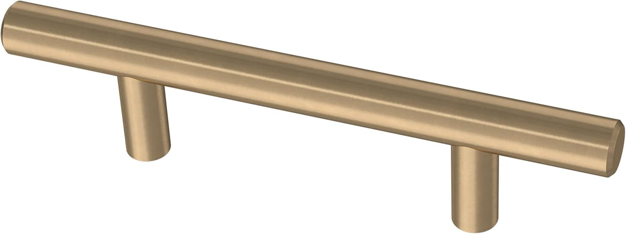 Franklin Brass Bar Cabinet Pull, Champagne Bronze, 5-1/16" (128Mm) Drawer Handle, 10 Pack, P01026Z-CZ-B
