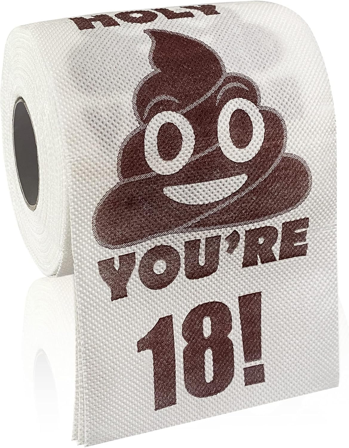 40Th Birthday Toilet Paper, Men & Women Gag Gift, 2-Ply 250 Sheets, 10X10Cm Size, Ideal for Birthday Decorations, Poop Prank, Compatible with 40Th Birthday Party Supplies &ndash; Geiwogwc