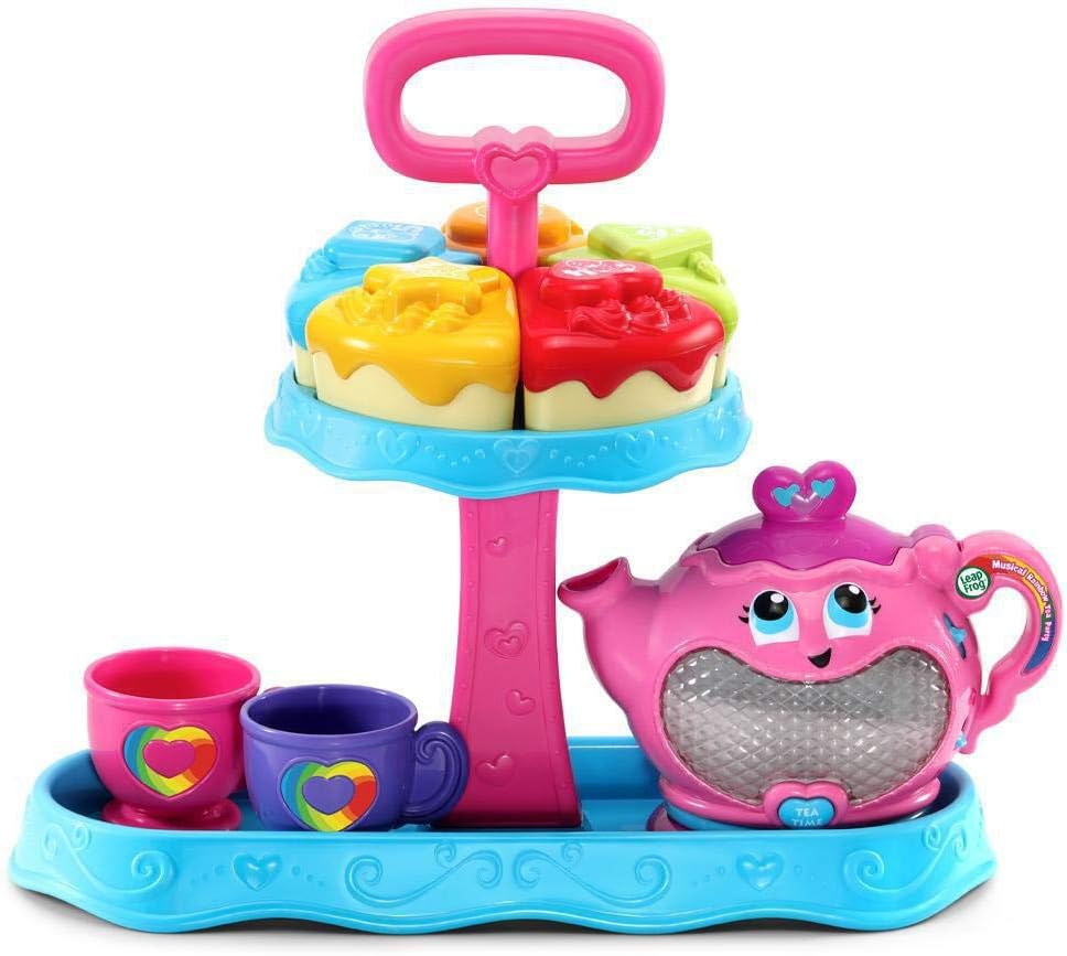 Leapfrog Musical Rainbow Tea Party - Role Play Toy, Tea Party Set - 603203 - Multicoloured image number 2