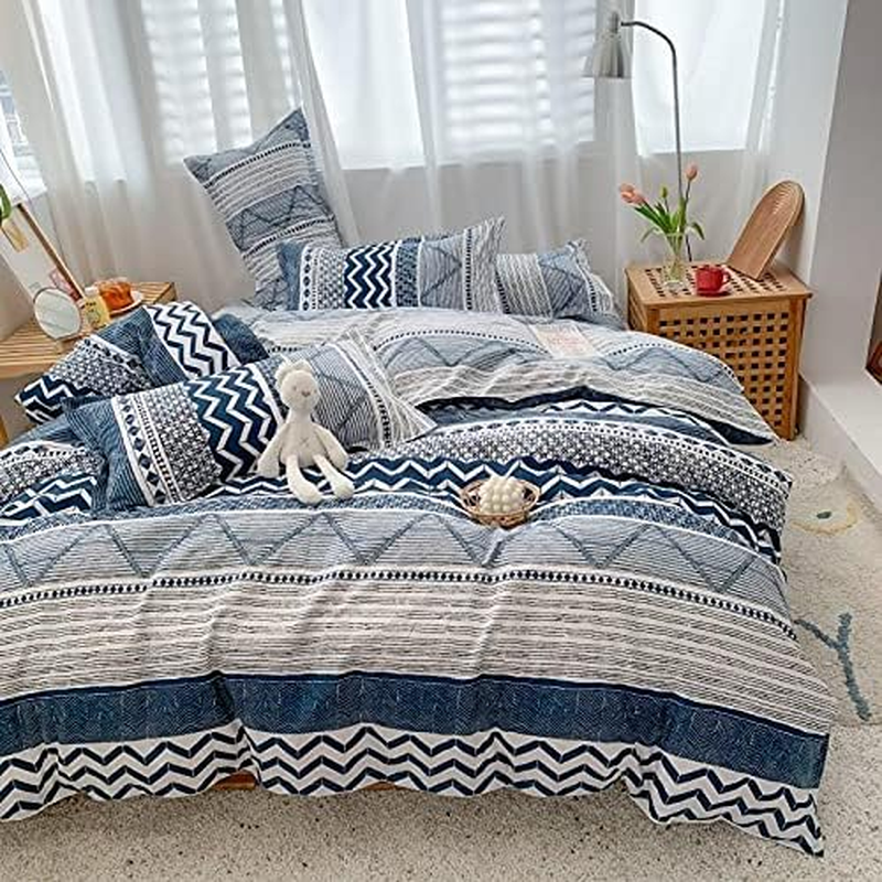 Erosebridal Cartoon Duvet Cover Set Full Pink Peach Bedding Kid Kawaii Girl Lovely Comforter Cute Fruits Quilt Tropical Plant Reversible Soft Bedspread Room Decor