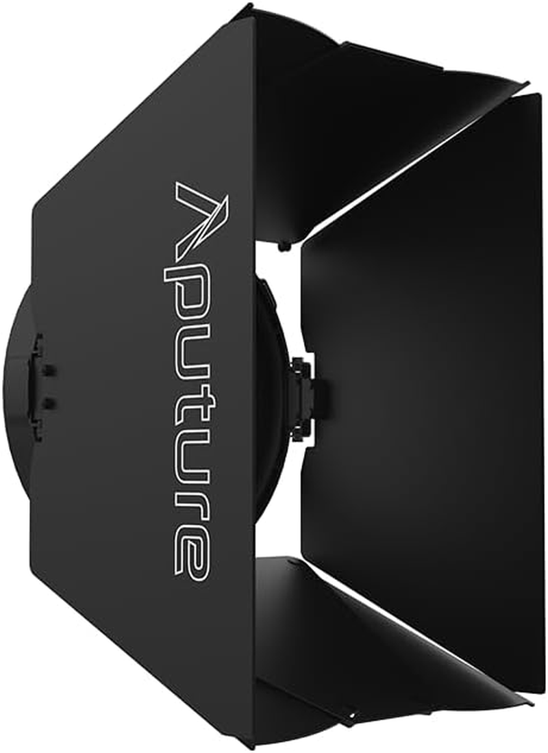 Aputure CF4 Barn Doors - 8-Blade Light Control Attachment for CF4 Fresnel, Beam Shaping & Scattered Light Control, Compatible with Standard 5" Scrims image number 3