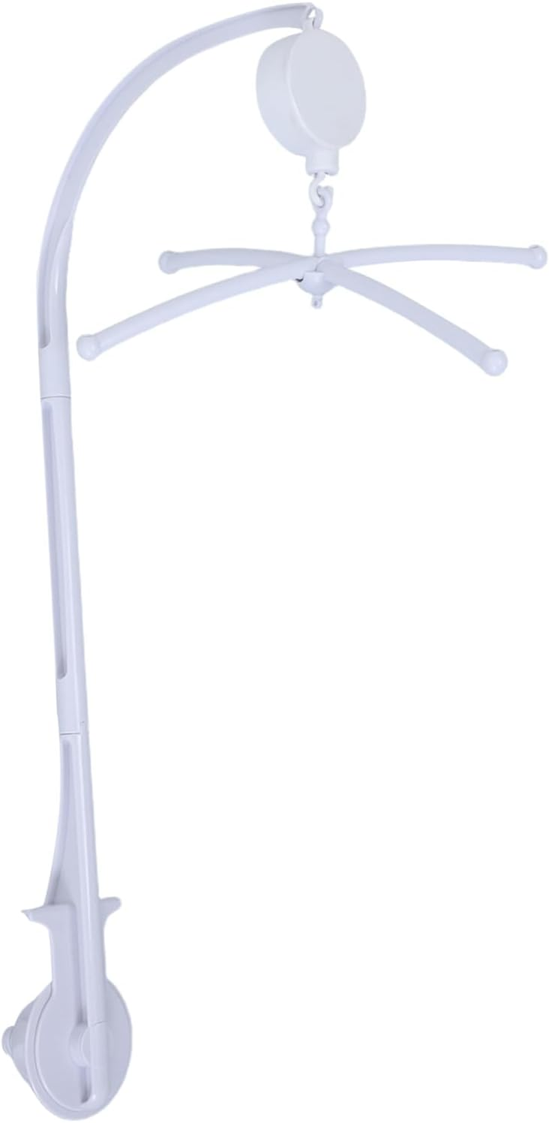 1 Set Adjustable Crib Bell Mobile Arm Stand with Bottom Clamp Multi Functional Holder for Mobiles Easy Setup and Height for Enhanced Stimulation image number 4