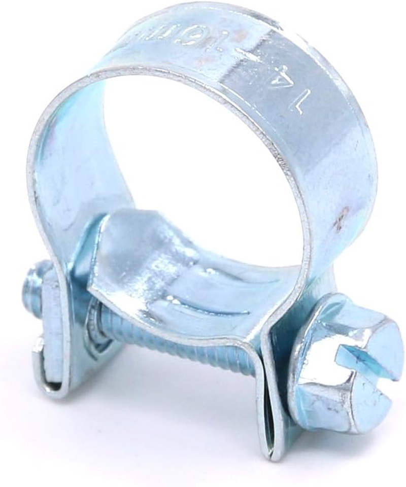 Hilitchi 78-Pcs Mini Fuel Injection Line Style Hose Clamps Assortment Kit - 10 Kinds of Size image number 4