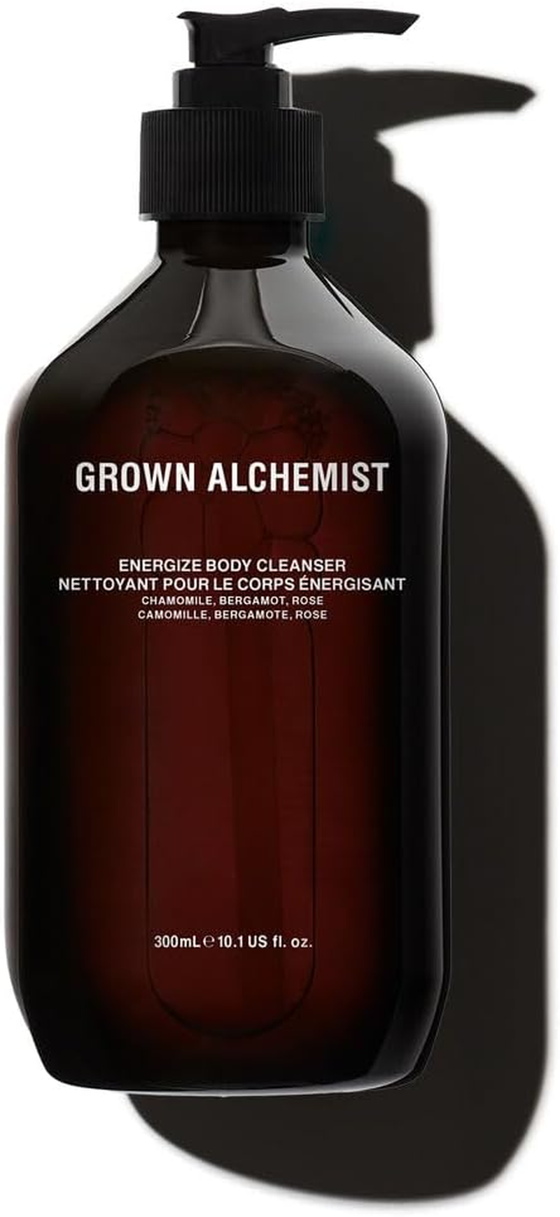 Grown Alchemist Energize Body Cleanser, Chamomile, Bergamot & Rose Body Cleanser. Gentle Body Wash That Hydrates and Cleanses Skin (300 Ml). image number 3