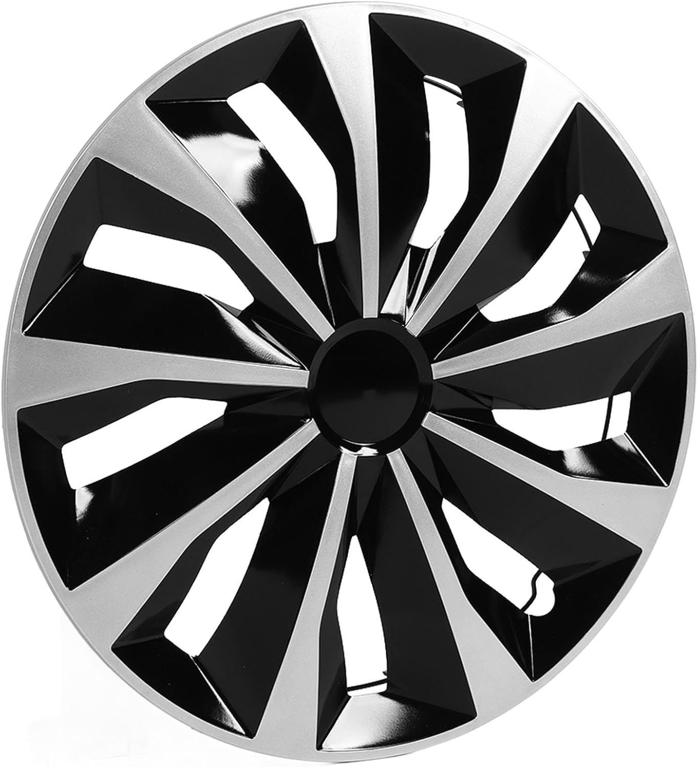 4Pcs Universal Hubcap Wheel Rim Protector ABS Impact Resistant Wheel Cover Hubcap Replacement, 16In Hubcap Wheel Cover for Escape Ranger Most Cars image number 6