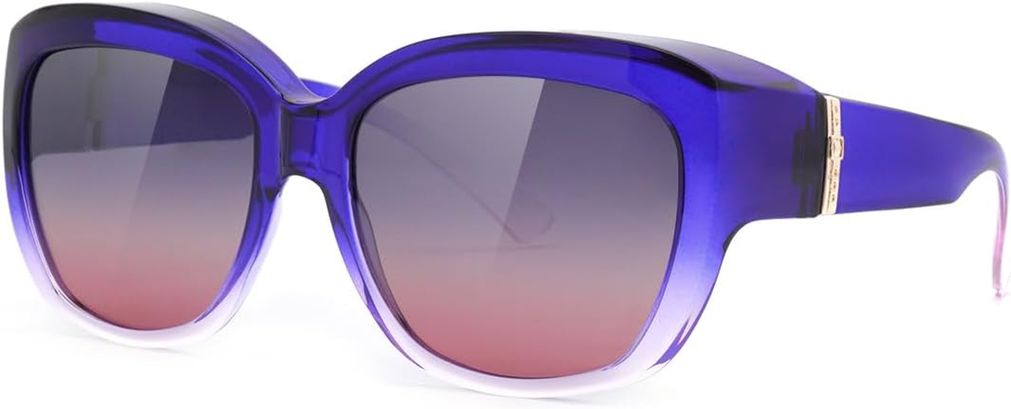 Meeloog Fit over Glasses Sunglasses for Women Oversized Polarized Sunglasses over Glasses Driving Sun Shades MST6494