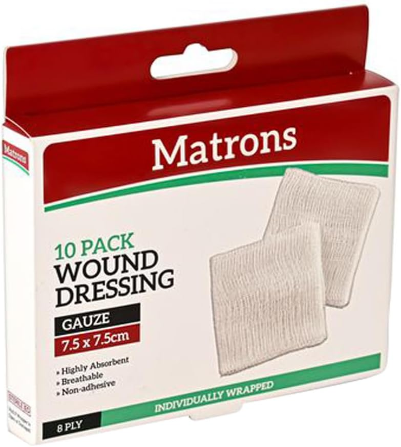 Sterile Gauze Pad 10-Pieces, 5 Cm X 5 Cm Size image number 4