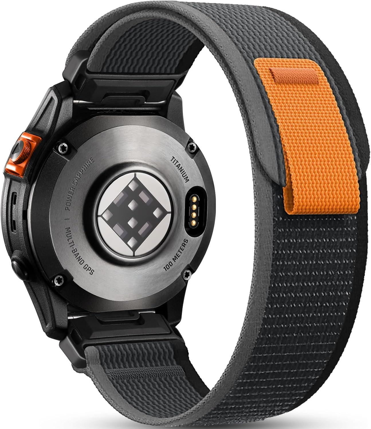 Ouwegaga Compatible with Garmin Fenix 8 51Mm/Fenix 7X/Fenix 6X/Fenix 5X Band, 26Mm Width Nylon Sport Watch Strap for Fenix 7X Pro/Fenix 6X Pro/Fenix 5X Plus/Fenix 3/3 Hr/Enduro 1 2 3/Instinct 3 50Mm