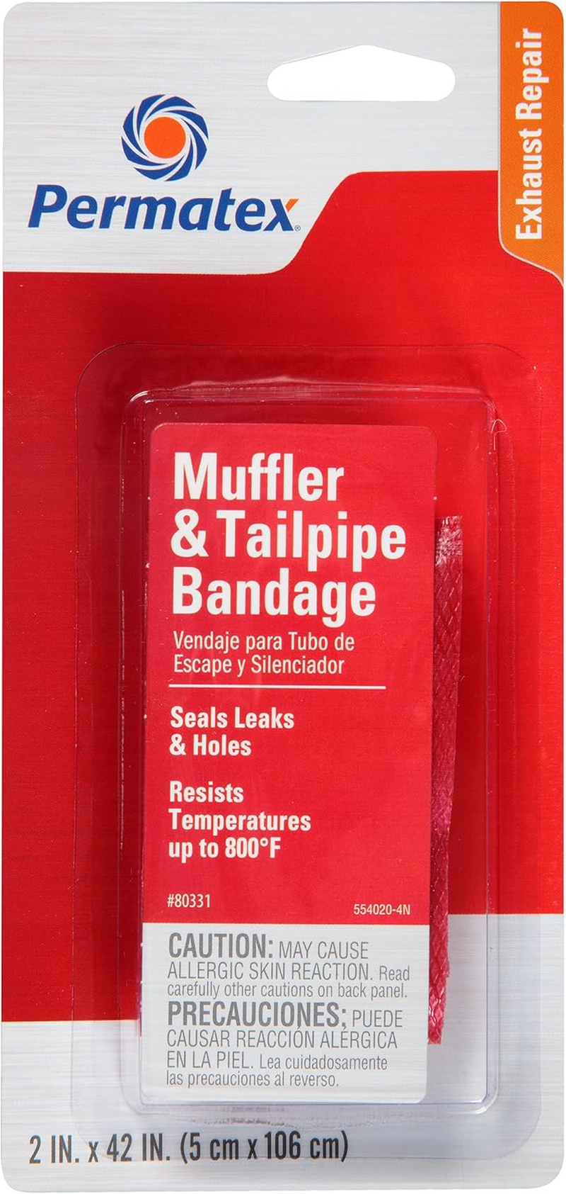 Permatex Muffler & Tailpipe Bandage, 106 Cm Length X 5 Cm Width image number 1