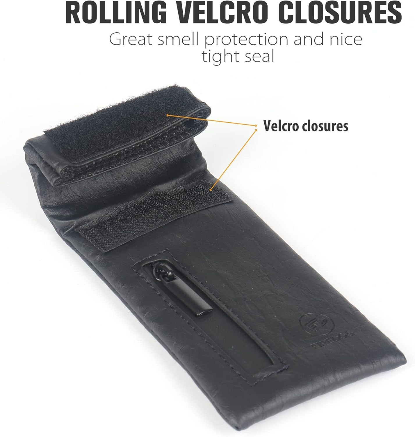 FIREDOG Smell Proof Bags, Carbon Lined Odor Proof Bag for Dog Tested 3"X6" Stash Travel Storage Pouch Pocket (Black) image number 5