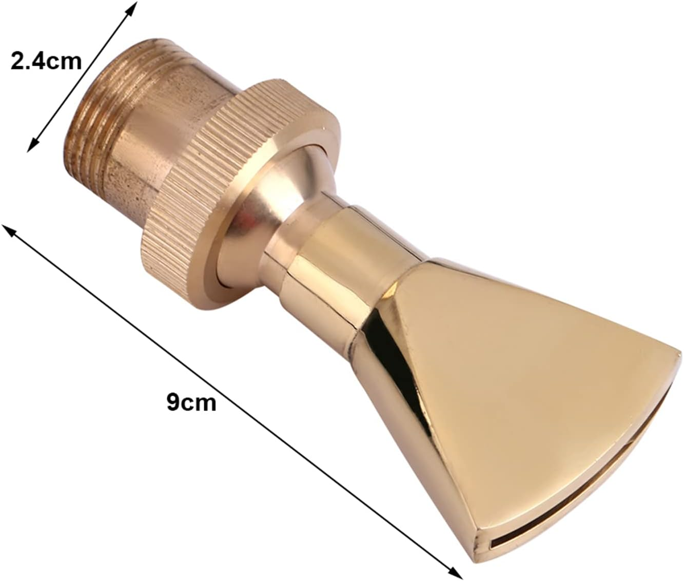 Water Fountain Nozzle Spray, Fan Shaped Brass Fountain Nozzle, Perfect Fountain Spray Head and Sprinkler image number 2
