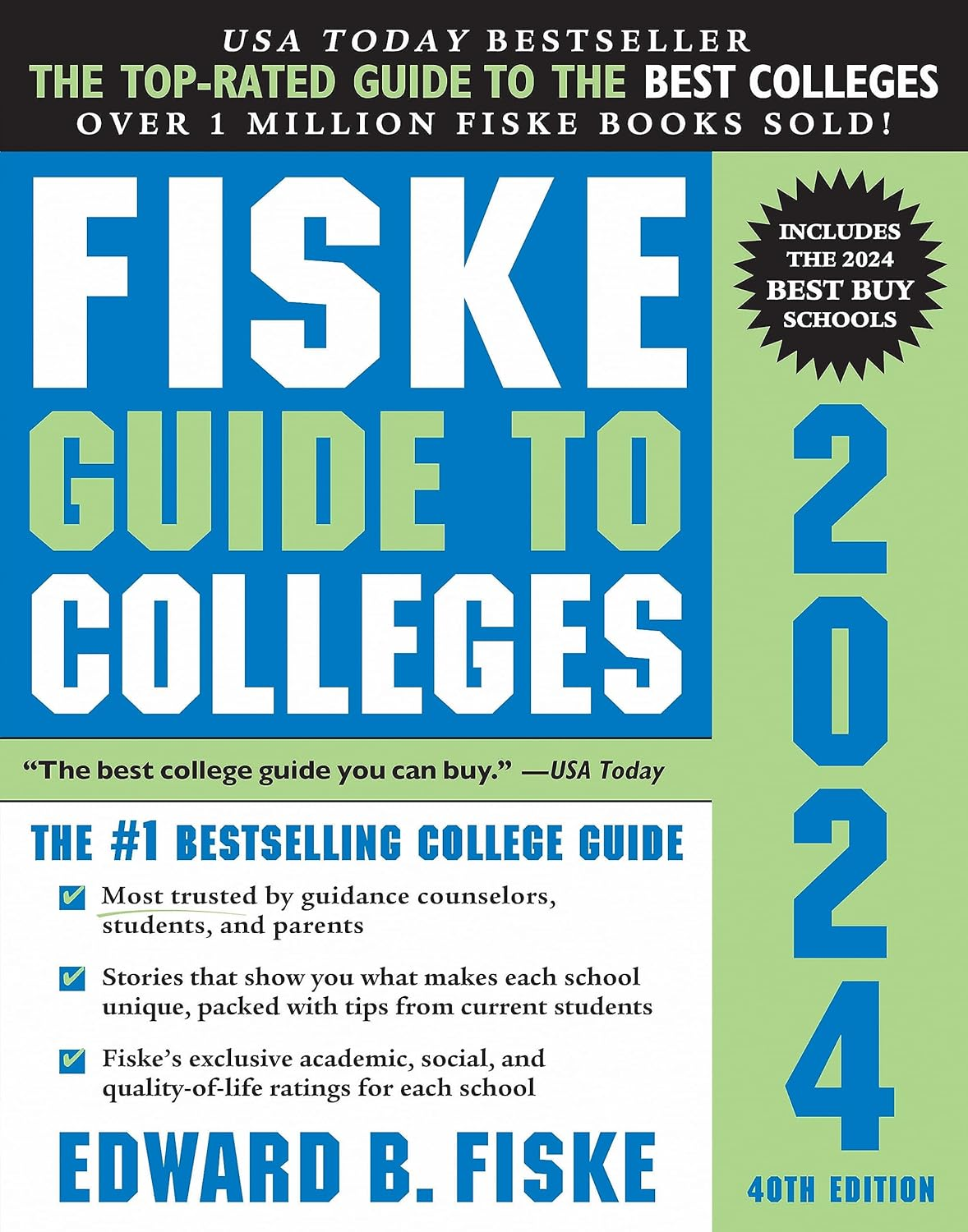 Fiske Guide to Colleges 2024, 40E image number 1