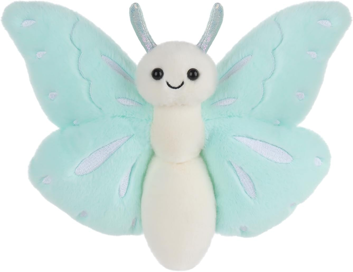 Apricot Lamb Butterfly-Pink Stuffed Animals for Kids, Soft Cute Plush Toys for Baby Girl and Boy, Fluffy Butterfly-Pink 7.5 Inches