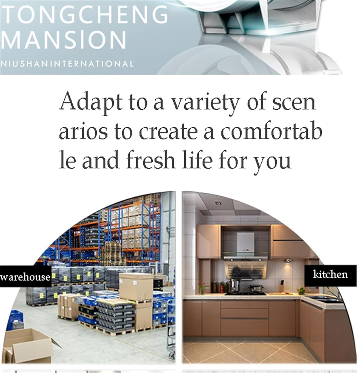 8" Inline Duct Fan Pre-Wired Exhaust Fan,Ventilation Fan Hydroponic Inline Exhaust Industrial Vent Silent Fan Extractor Duct for Grow Tents/Hydroponics/Booster Smoke Moving White Immutable Speed image number 6