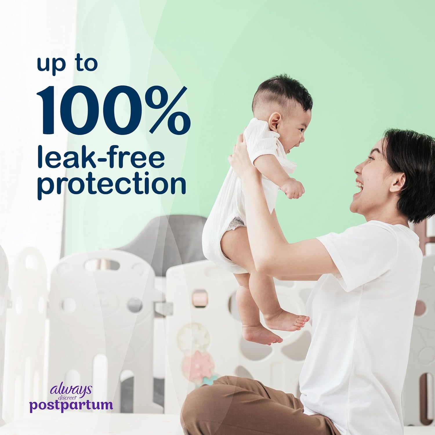 Always Discreet Postpartum and Adult Incontinence Underwear for Women, Size S/M, Maximum Protection, 16 CT image number 4