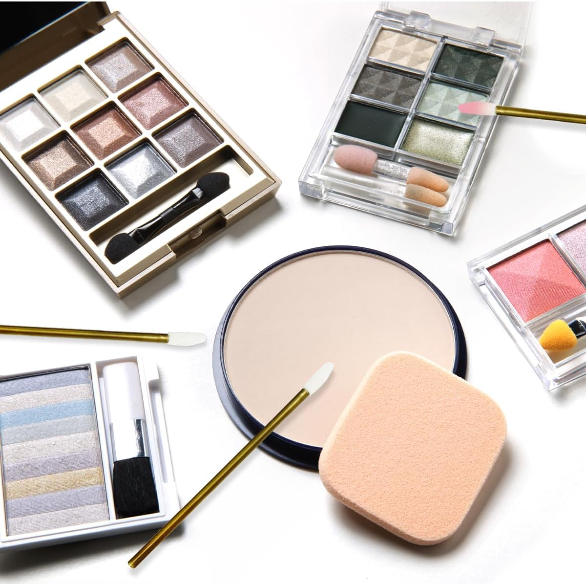 TEAONE Lip Brushes, 100 PCS Lipstick Brush for Makeup, Beauty, Oral (9.2Cm/3.62In)