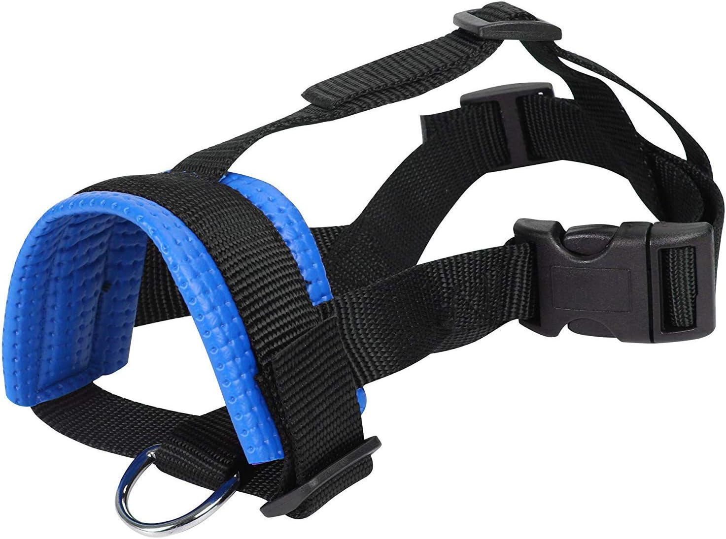 Lepark Head Strap Dog Muzzle Prevent from Taking off by Paws for Small,Medium and Large Dogs(Xl/Blue) image number 5