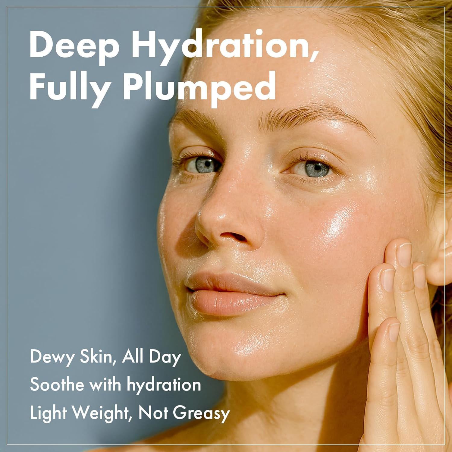 TOSOWOONG Hyaluronic Acid 9 Cream, Vitamin B5, Collagen, Niacinamide, Centella Asiatica Extract, Long-Lasting Hydration, Daily Moisturizer Face Cream, Korean Skin Care, 50Ml, 1.69 Fl.Oz.