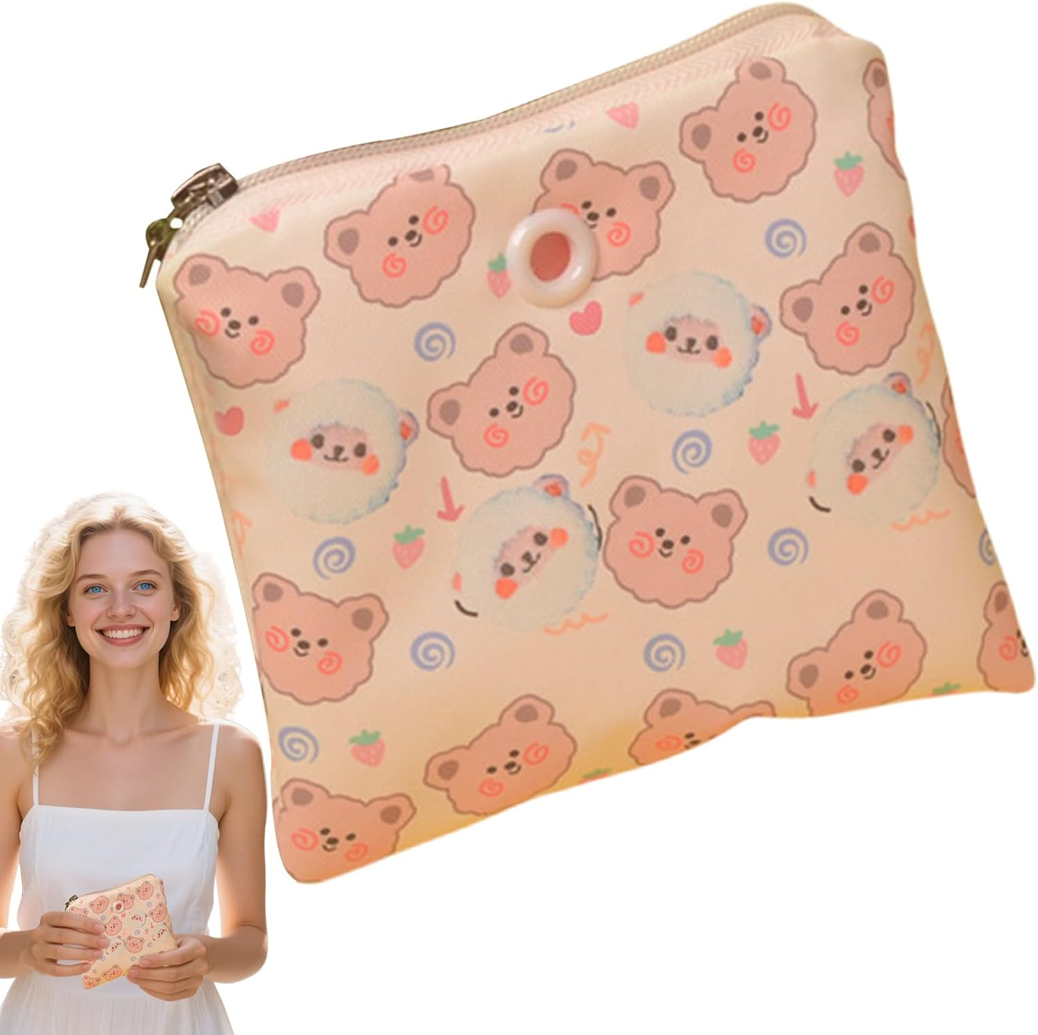 Sugar Glider Carrier,Small Animal Outgoing Sleeping Bag - Breathable Pet Carry Accessories for Squirrel Hedgehog Hamster Small Animal image number 5