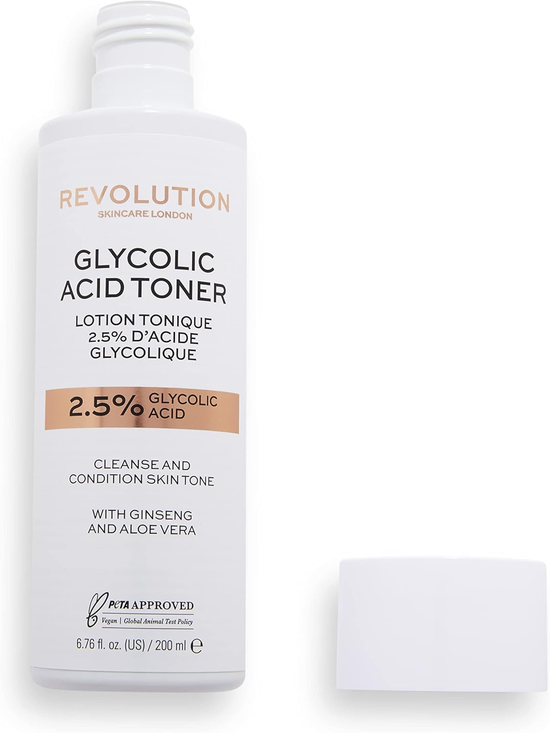 Revolution Skincare London, 2.5% Glycolic Acid Toner, 200Ml image number 2