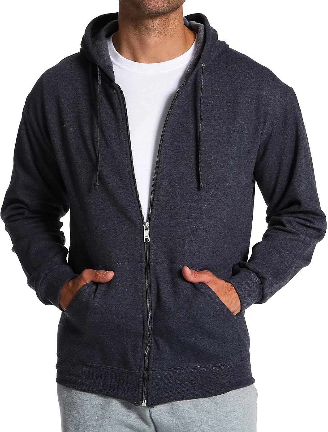 Fruit of the Loom Eversoft Fleece Hoodies, Pullover & Full Zip, Moisture Wicking & Breathable, Sizes S-4X