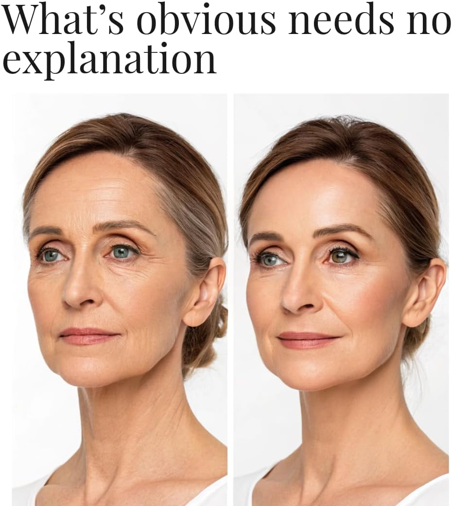 Anti-Aging, anti Wrinkle Skin Firming Gel for Face and Neck | Powered by High Concentration of Niacinamide and Hyaluronic Acid, plus Retinol and Vitamin C. image number 3