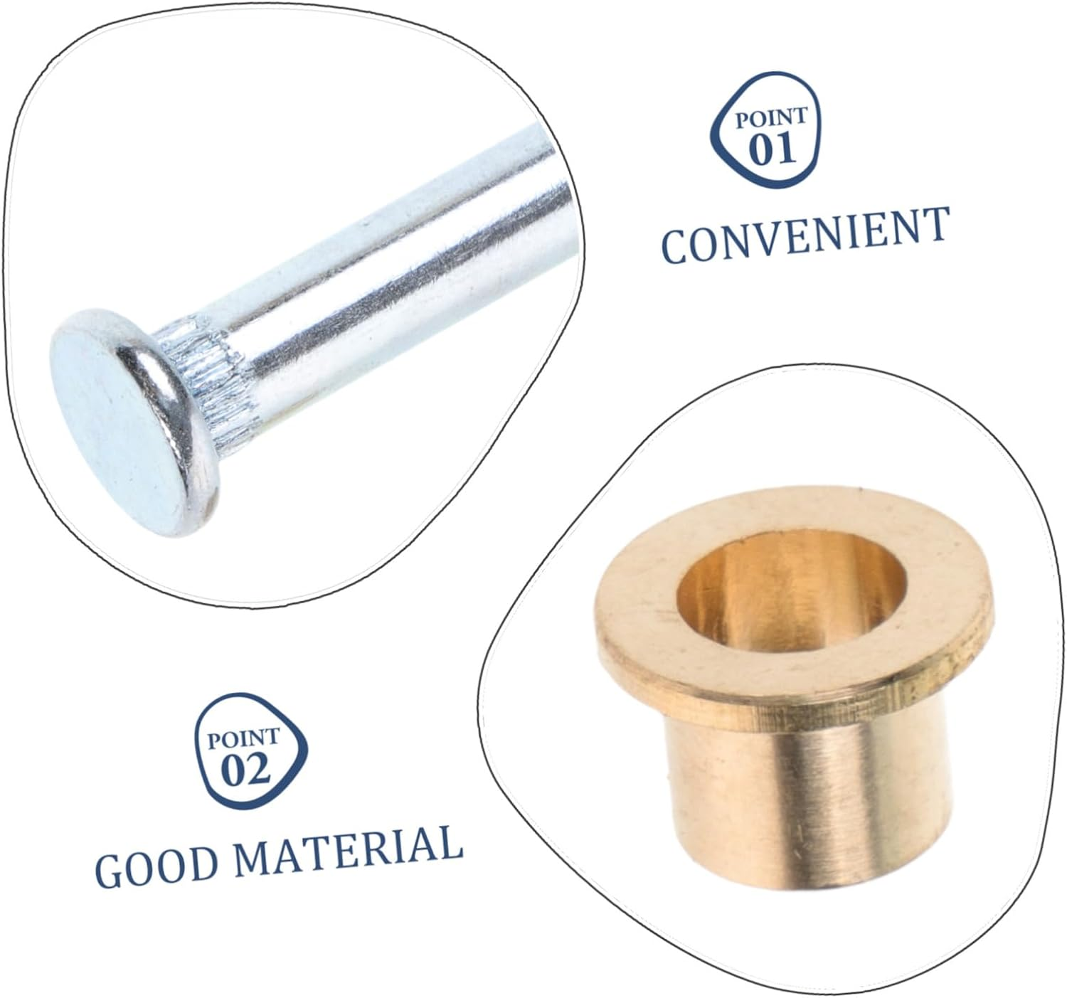 FELTECHELECTR Car Door Hinge Repairer Tool Set Automotive Door Replacement for Bushing Replacement Kit image number 4