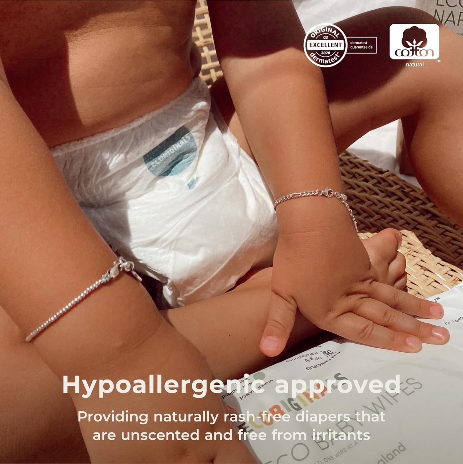 Ecoriginals - 20 Eco Crawler Pull up - Nappy Pants Size 3 with 100% Plant-Based Layers, Disposable Pull Ups & Hypoallergenic Baby Essentials for Babies - Secure Fit Baby Nappies (7-12Kg), 1 Pack image number 6