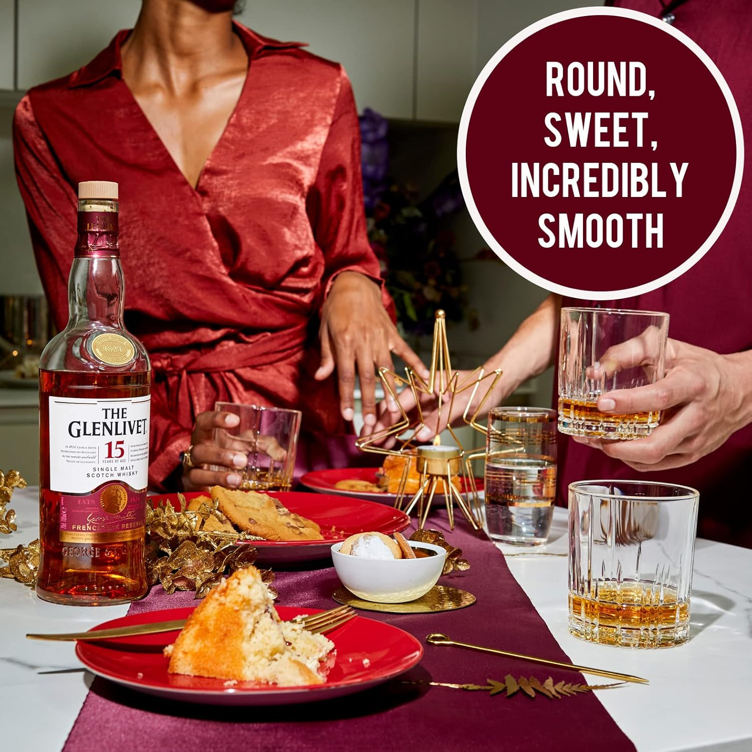 The Glenlivet 15 Year Old Malt Scotch Whisky 700 Ml