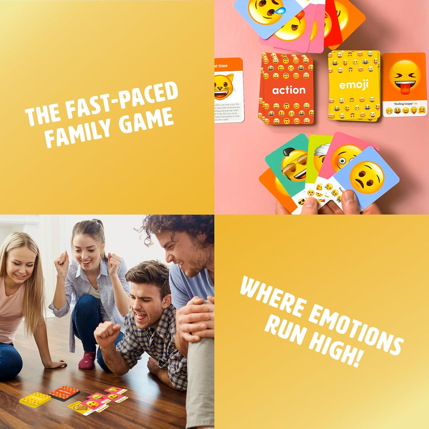 Ginger Fox Emoji Card Game. Fun Family Games and Party Games for Gatherings, Hangouts and More. Kids and Adult Card Games for 8 Years and Over image number 1