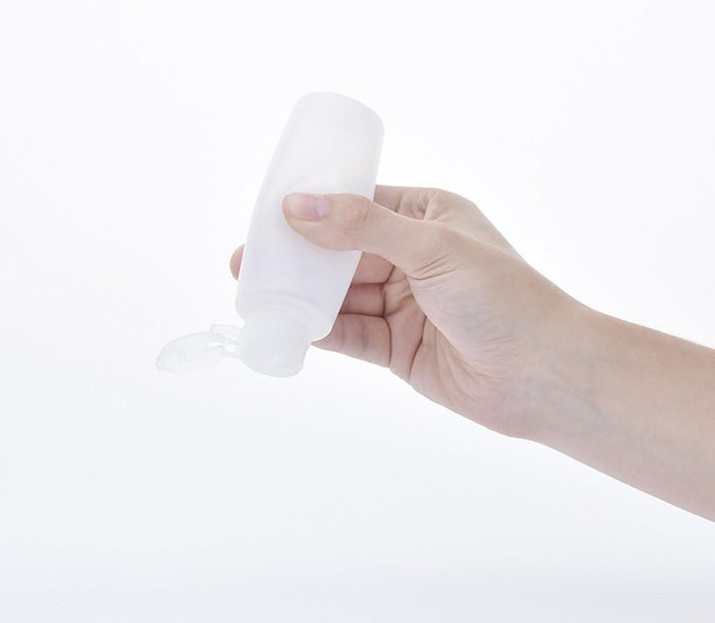 SOLUSTRE 10Pcs 18Ml Plastic Squeeze Bottles with Caps Squeeze Empty Squeeze Bottles Refillable Containers for Hand Lotions Gels Shampoo image number 3