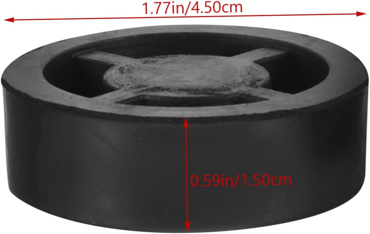 COHEALI 4Pcs Speaker Isolation Pads and Rubber Feet Vibration Absorbers for Amplifier, Subwoofer, and Turntable Audio Equipment, Non-Slip 45X15Mm Isolation Feet for Home and Studio Use image number 2