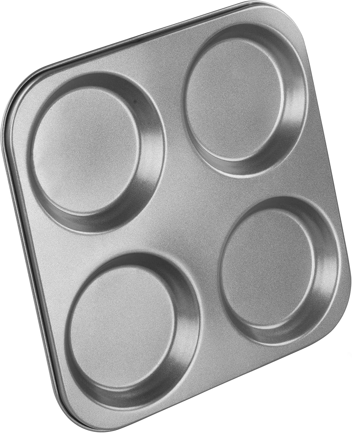 Chef Aid Yorkshire Pudding Pan, Large 4 Cup Non-Stick Tray 23.6CM X 23.6CM Diameter Perfect for Sunday Roasts image number 4