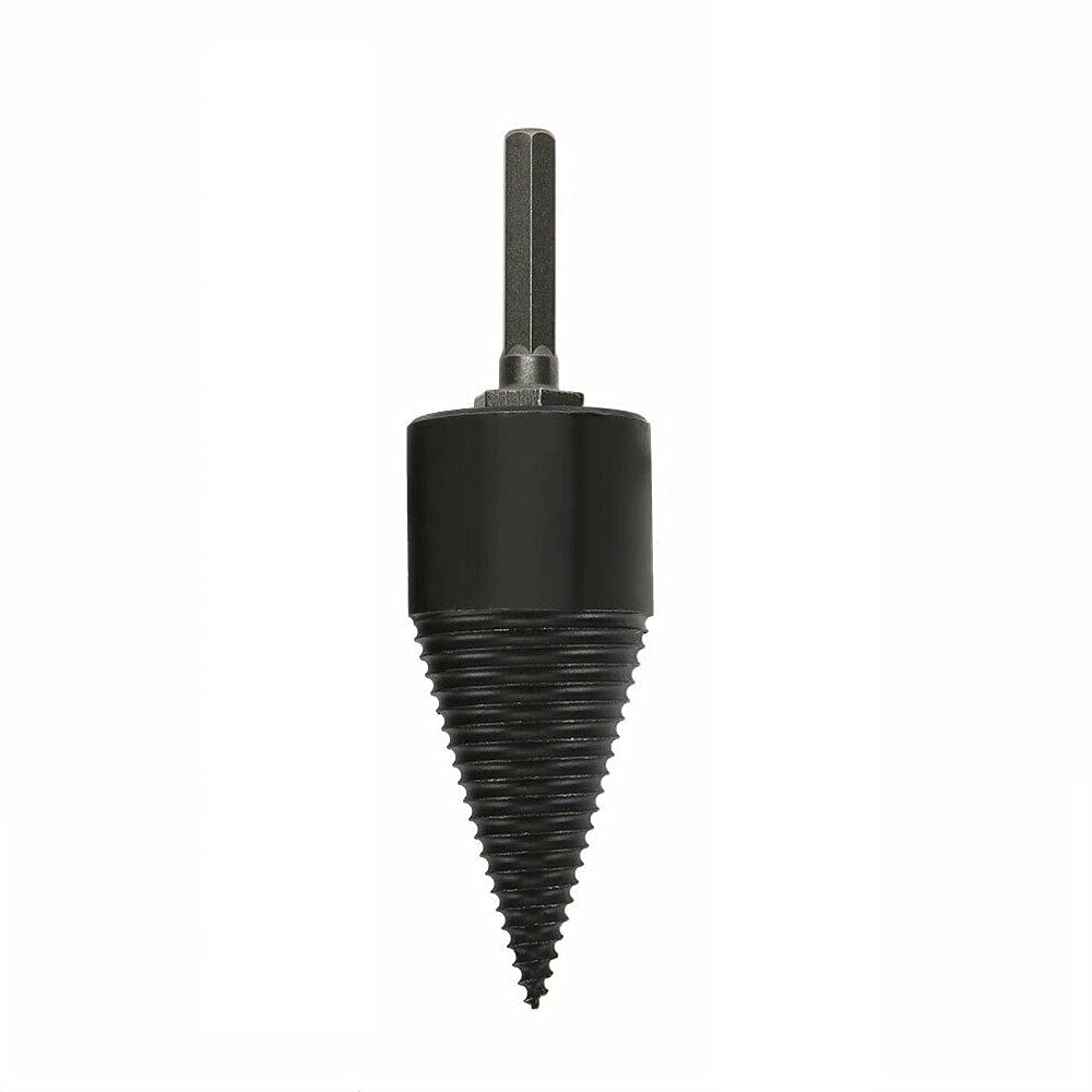 High Speed Twist Firewood Drill Bit Wood Splitter Screw Splitting Cone Driver (42Mm Hex Shank) image number 4