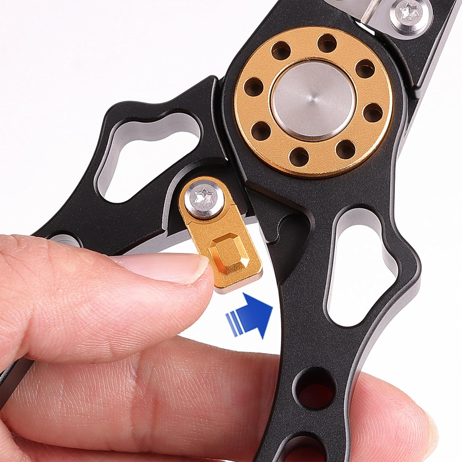 Cozioz Multi-Function Fishing Pliers &ndash; Fly Fishing Gear, Fish Lip Gripper, Hook Remover, Split Ring Tool, and Ice Fishing Accessory image number 4