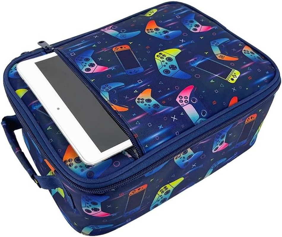 Sachi 'Style 225' Insulated Junior Lunch Tote - Gamer image number 3