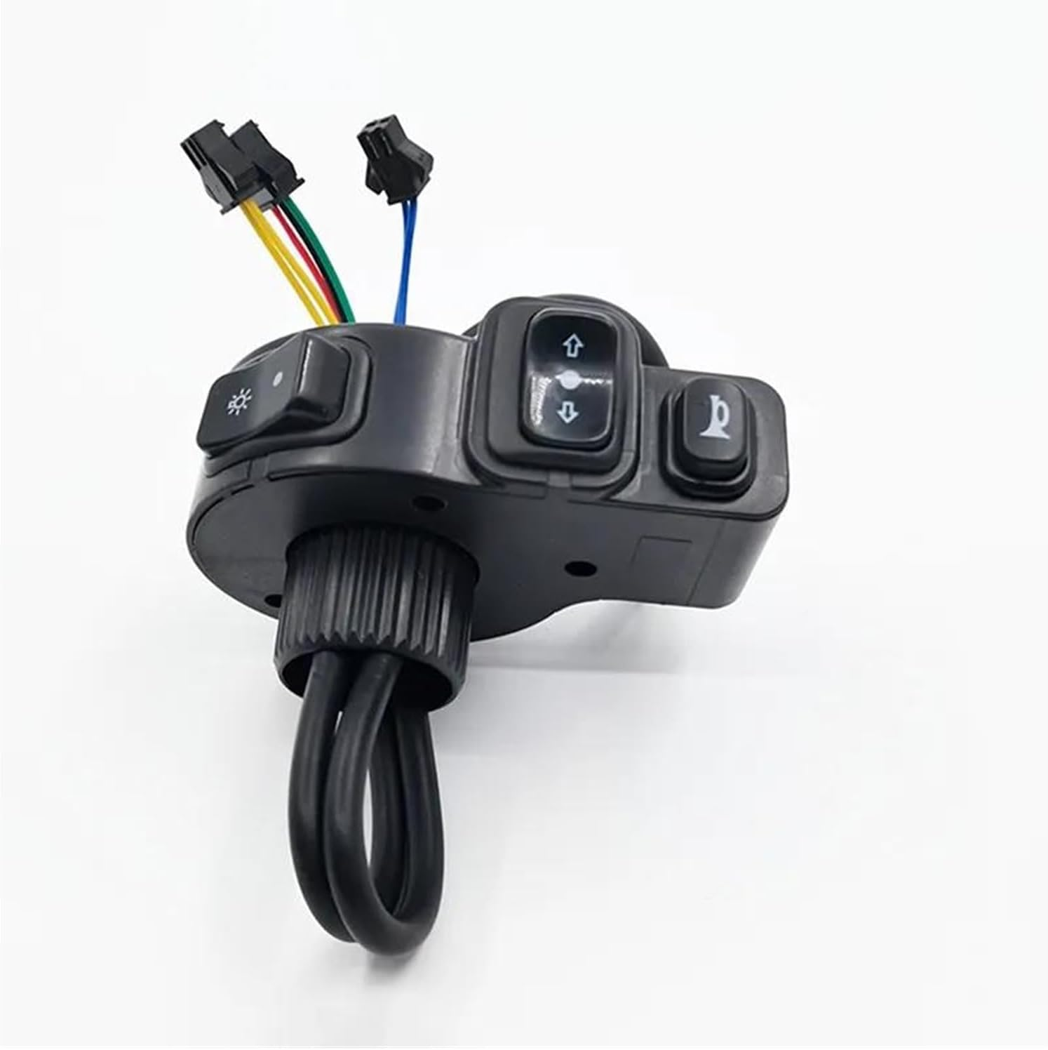 Motorcycle Handlebar Switch 3 in 1 Motorcycle Switch Electric Bike Scooter ATV Quad Light Turn Signal Horn On/Off Button for 22Mm Dia Handlebars Motorbike image number 2