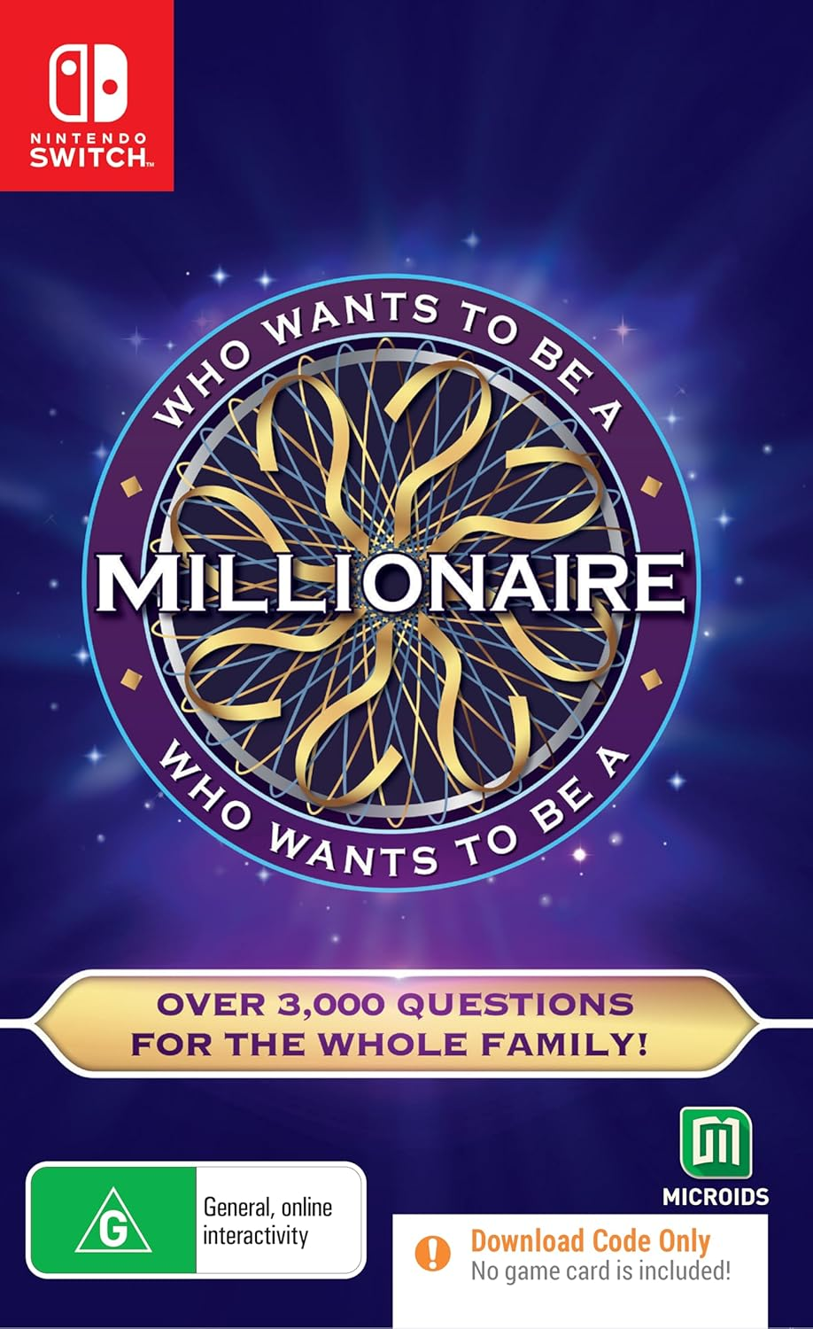 Who Wants to Be a Millionaire - Nintendo Switch Code in Box image number 3